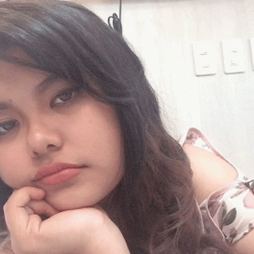 Poker Face Kaye Kaye Stare GIF