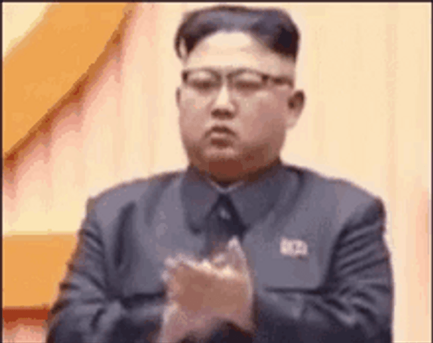 Poker Face Kim Jong Un GIF