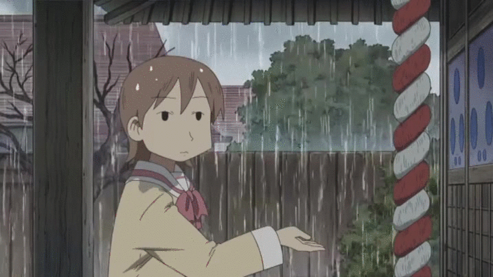 Poker Face Yūko Aioi Nichijou GIF