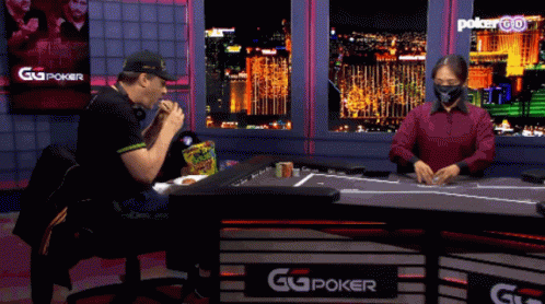 Poker Player Eating Sour Patch Kids GIF