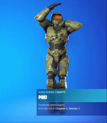 Poki Dancing Blue Background