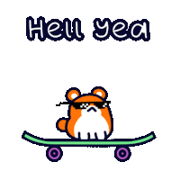 Poki Hamster Sticker GIF