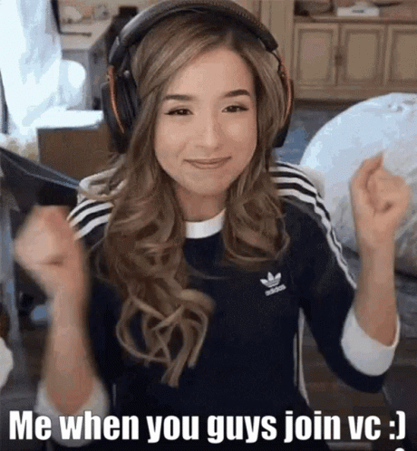 Pokimane Excited Happy Reaction GIF