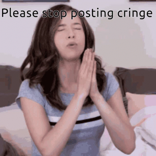 Pokimane Please Stop Posting Cringe GIF