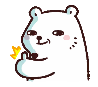 Polar Bear With Yellow Arrow