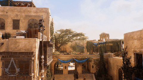 Pole Vault Assassin’s Creed GIF