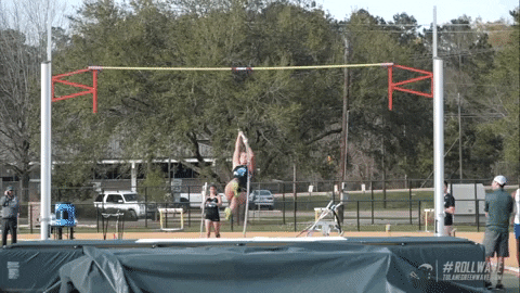 Pole Vault Fail Jump GIF