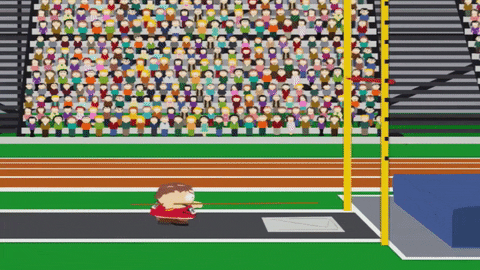 Pole Vault South Park GIF