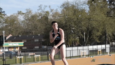 Pole Vault Track And Field Wave GIF