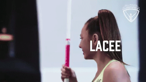 Pole Vaulting Lacee Pole Vault GIF