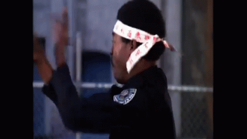 Police Academy Angry Police GIF