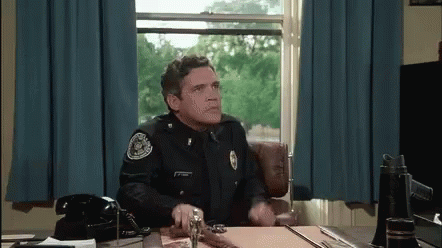 Police Academy Nobody Screws Me GIF