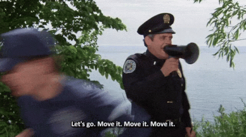 Police Academy Pick Up GIF