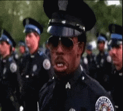 Police Academy Steve Guttenberg GIF