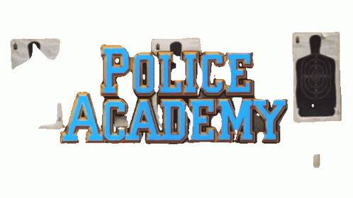 Police Academy Title Intro GIF