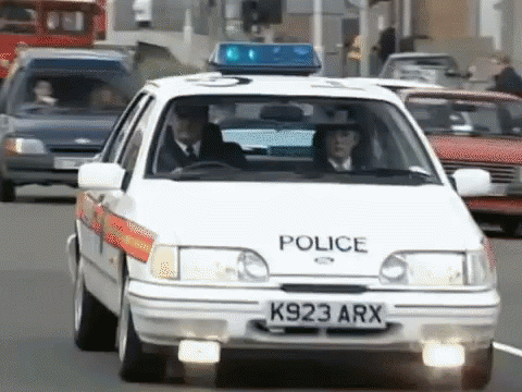 Police Car 480 X 360 Gif GIF