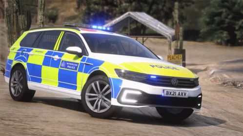 Police Car 498 X 280 Gif GIF