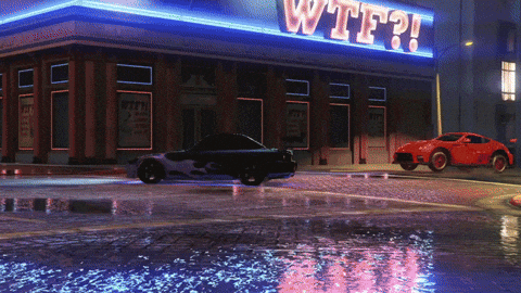 Police Car Lights Gta Five GIF