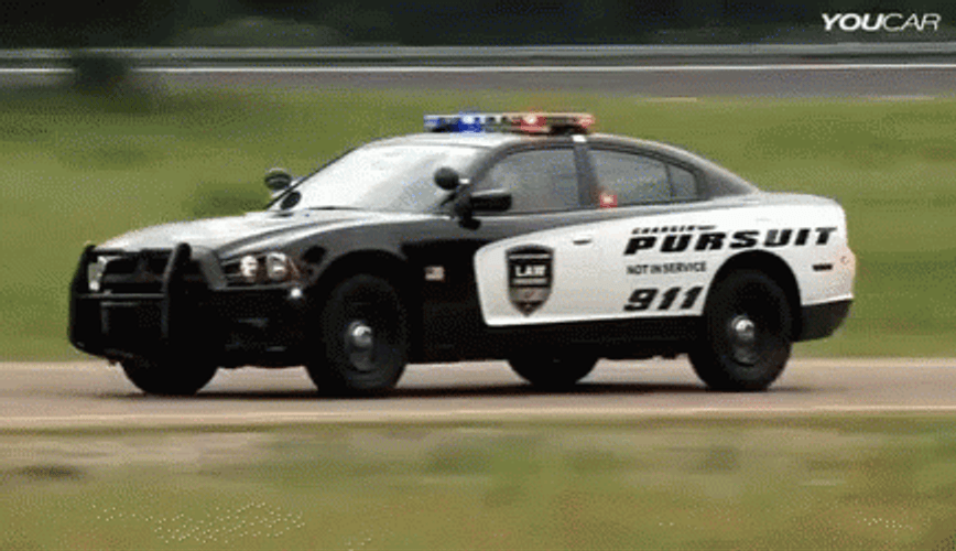 Police Car GIF