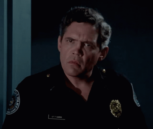 Police Confused Look Academy GIF