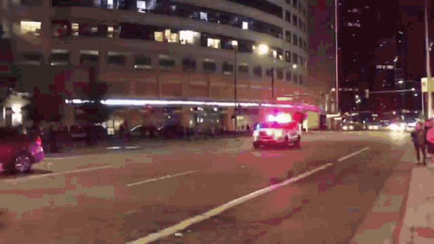 Police Lights Police Car City Roving GIF