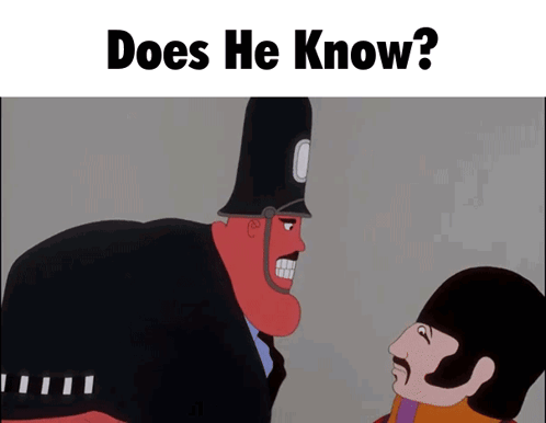 Police Officer Talking to Man Does He Know