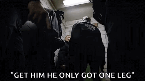 Police Officers Talking to Man