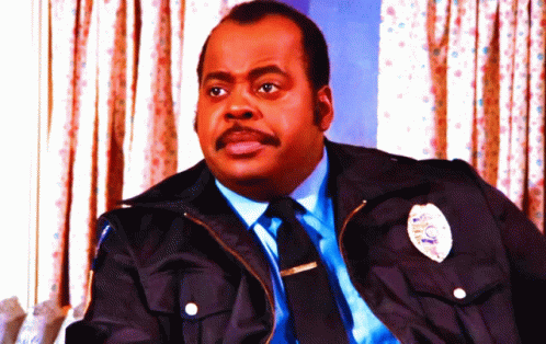Police Uniform With LAPD Badge GIF