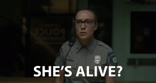 Police Woman Asks If She's Alive