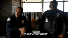 Policemen Whoop Whoop Ready For Action GIF
