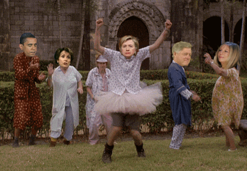 Politicians Dance Party Mash Up GIF