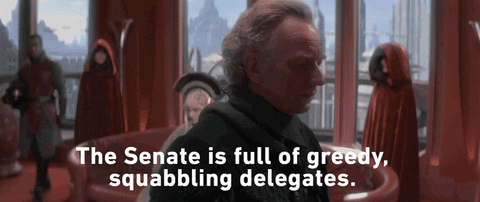 Politics Star Wars Sheev Palpatine GIF