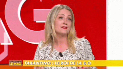 Polka Dot Woman On Tarantino Le Roi De La B.O GIF