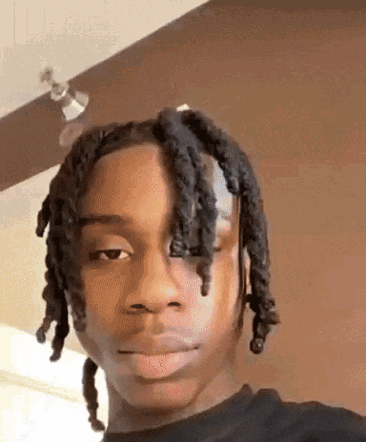 Polo G Hair Check GIF