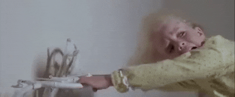 Poltergeist Carol Anne Freeling Getting Pulled GIF