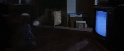 Poltergeist Carol Anne Freeling Static Television GIF