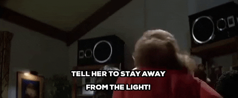Poltergeist Dr Lesh Stay Away From Light GIF