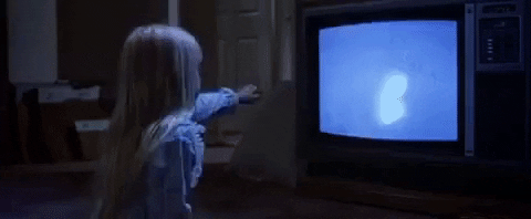 Poltergeist Ghost Hand Appearing GIF