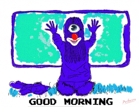 Poltergeist Iconic Scene Parody Good Morning GIF