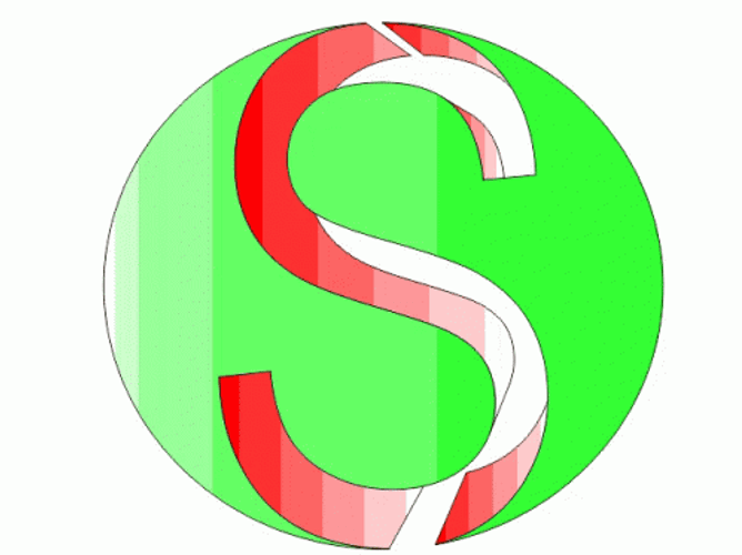 Polychromatic Bright Hued S Artwork GIF