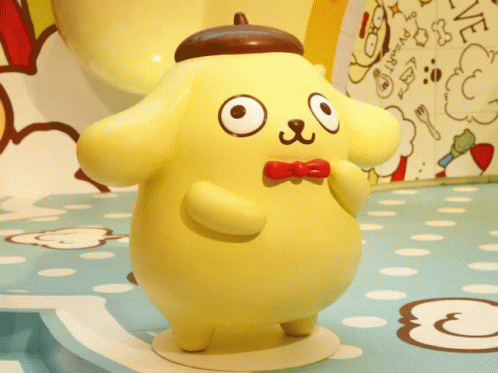 Pompompurin Chubby Pudding Sleep GIF