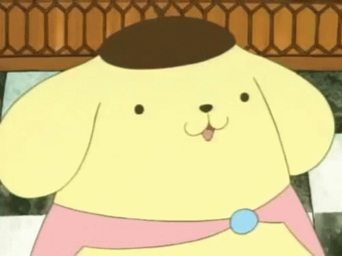 Pompompurin Cute Chubby Talking GIF