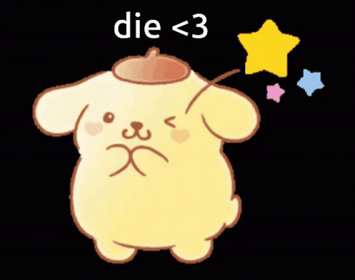 Pompompurin Cute Die Wink GIF