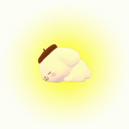 Pompompurin Cute Sleep Repeat GIF