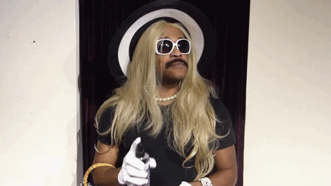 Poof Perfume Spray Robert Blackmon GIF