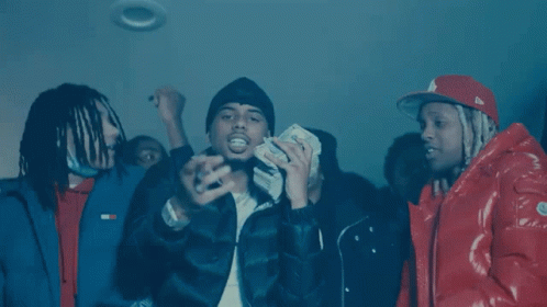 Pooh Shiesty Balaclava Rapping GIF