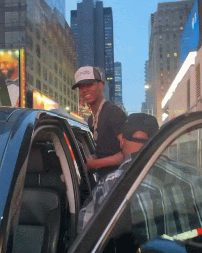 Pooh Shiesty Flexing Money To Fan GIF