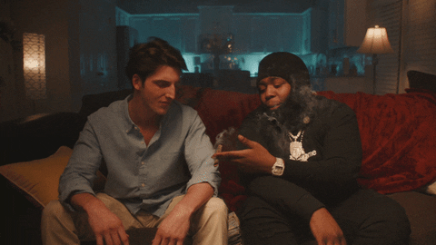 Pooh Shiesty Passing Blunt GIF