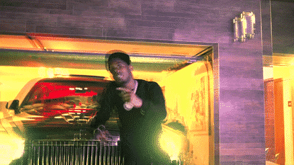 Pooh Shiesty Rolls Royce Rapping GIF