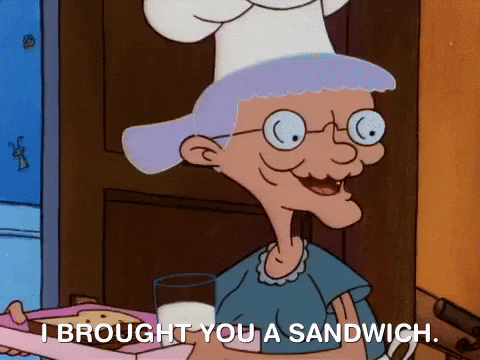 Pookie Brought You A Sandwich GIF